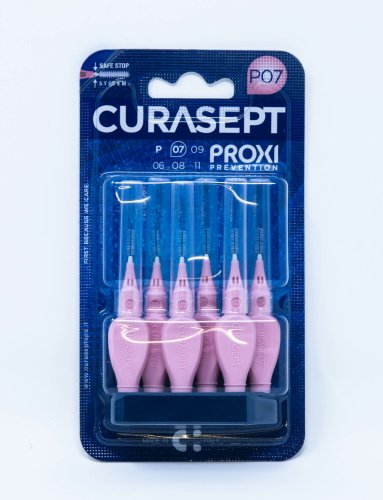 Przejdź do produktu Curasept Proxi P07 Prevention różowe, krótkie 0,7 mm - 6 szt