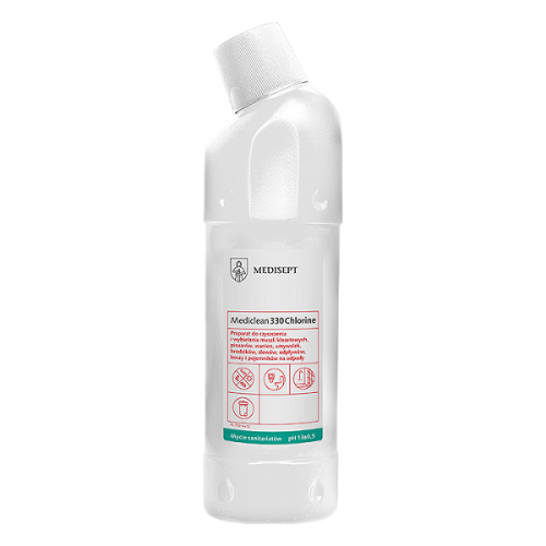 Przejdź do produktu Mediclean 330 Chlorine (antybakteryjny żel do czyszczenia i wybielania sanitariatów) 750ml