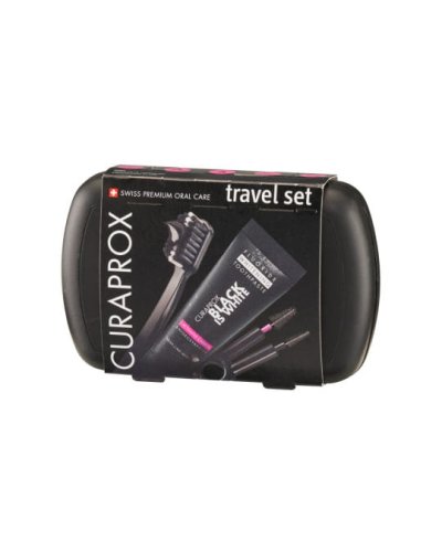 Przejdź do produktu Curaprox Travel Set Black is White