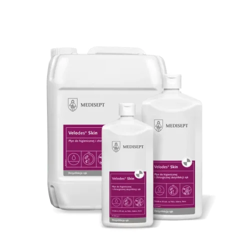 Przejdź do produktu Velodes Skin 5 L Płyn do higienicznej i chirurgicznej dezynfekcji rąk  