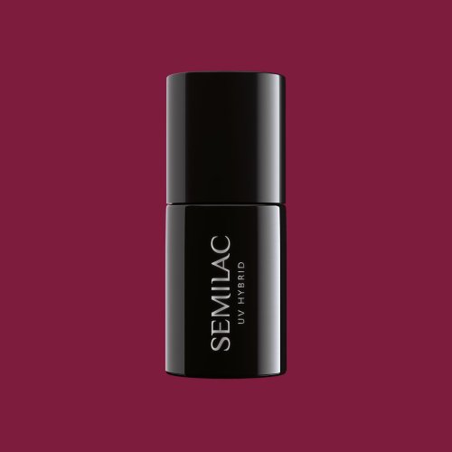 Przejdź do produktu Semilac lakier hybrydowy 098 Elegant Cherry - 7 ml