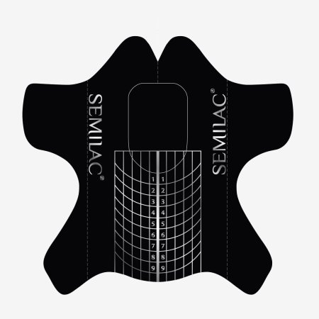Semilac Shaper Wide Nail Forms - 500 szt.jpg