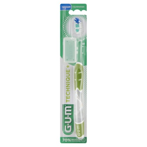 Przejdź do produktu GUM Szczoteczka TechniquePlus COMPACT /średnia/ 493