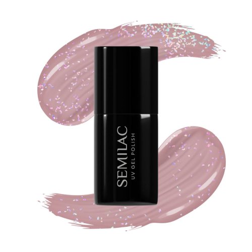 Przejdź do produktu Semilac lakier hybrydowy 320 Shimmer Dust Beige 7 ml