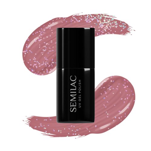 Przejdź do produktu Semilac lakier hybrydowy 321 Shimmer Dust Caramel 7 ml