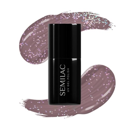 Przejdź do produktu Semilac lakier hybrydowy 322 Shimmer Dust Brown 7 ml
