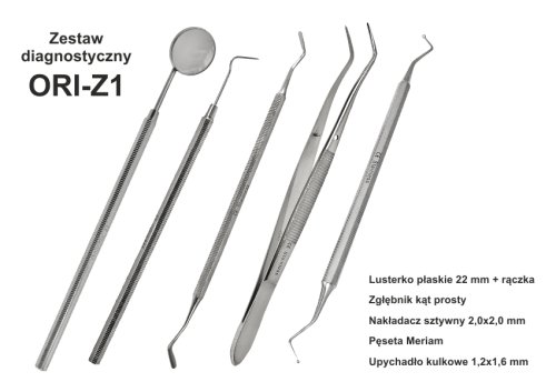 Przejdź do produktu ROY-MZ1, ZESTAW DIAGNOSTYCZNY NR 1