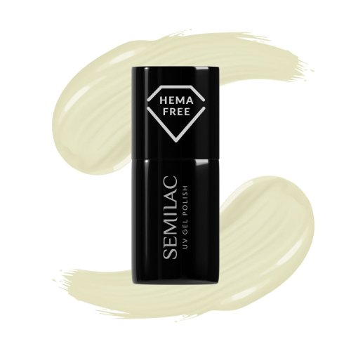 Przejdź do produktu Semilac lakier hybrydowy 441 Ghost White 7ml Świecący w ciemonści