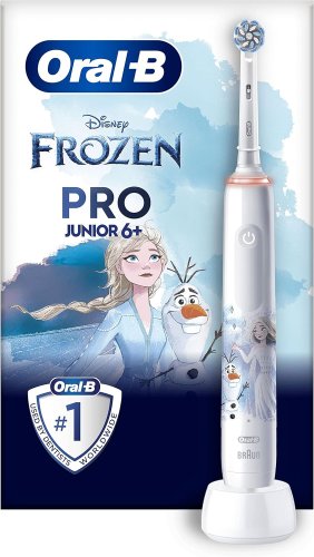Przejdź do produktu Oral-B szczoteczka elektryczna Junior PRO Frozen dla dzieci powyżej 6 lat