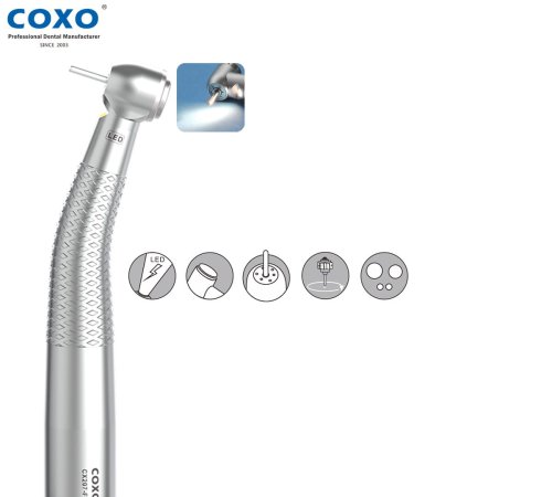 Przejdź do produktu Turbina ze światłem Coxo CX207-F  (mała głowka, generator LED, spray, push-button)