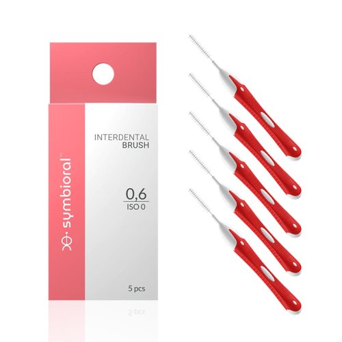 Przejdź do produktu SYMBIORAL Interdental szczoteczki międzyzębowe 0,6mm ISO 0 - 5szt.