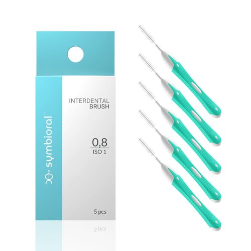 Przejdź do produktu SYMBIORAL Interdental szczoteczki międzyzębowe 0,8mm ISO 1 - 5szt.
