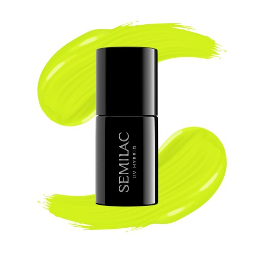 Przejdź do produktu Semilac lakier hybrydowy 565 Neon Yellow 7ml