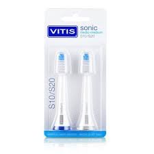 Przejdź do produktu VITIS sonic  S10/S20 medium końcówki do szczoteczek 2szt.  