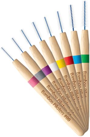 Przejdź do produktu PIKSTERS BAMBOO Original 32szt. - bambusowe szczoteczki międzyzębowe - WYBIERZ ROZMIAR