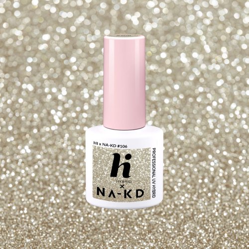 Przejdź do produktu HiHybrid Lakier hybrydowy CRYSTAL GLAM #106 - 5 ml