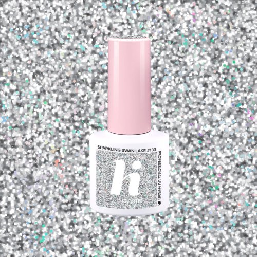 Przejdź do produktu HiHybrid Lakier hybrydowy SPARKLING SWAN LAKE #133 - 5 ml