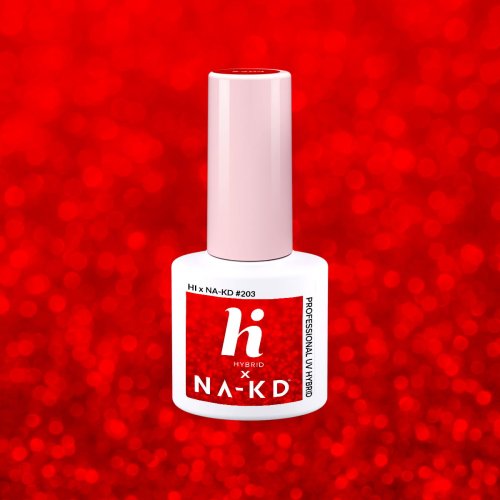 Przejdź do produktu HiHybrid Lakier hybrydowy RED ELEMENTS #203 - 5 ml