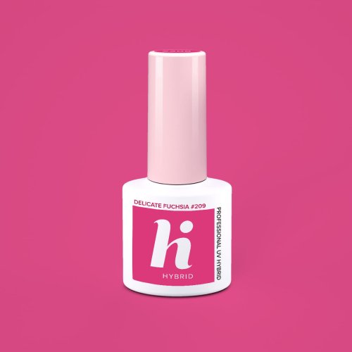 Przejdź do produktu HiHybrid Lakier hybrydowy DELICATE FUCHSIA #209 - 5 ml