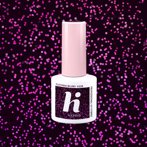 Przejdź do produktu HiHybrid Lakier hybrydowy FUCHSIA BLUSH #228 - 5 ml