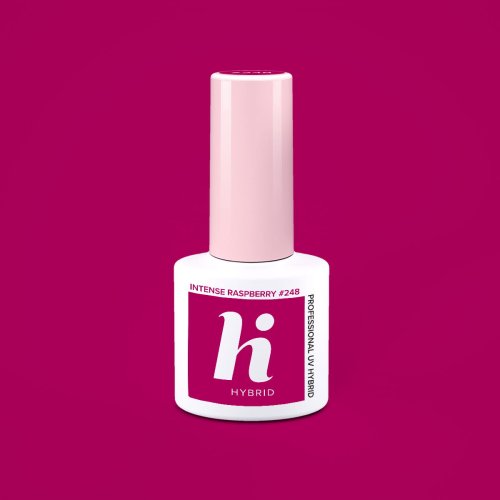 Przejdź do produktu HiHybrid Lakier hybrydowy INTENSE RASPBERRY #248 - 5 ml
