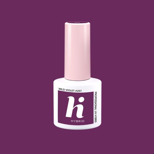 Przejdź do produktu HiHybrid Lakier hybrydowy WILD VIOLET #257 - 5 ml