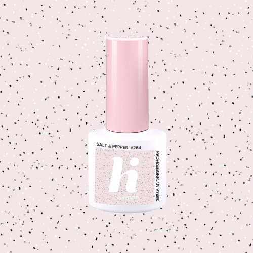 Przejdź do produktu HiHybrid Lakier hybrydowy SALT&PEPPER #264 - 5 ml