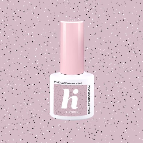 Przejdź do produktu HiHybrid Lakier hybrydowy PINK CARDAMON #266 - 5 ml