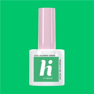 Przejdź do produktu HiHybrid Lakier hybrydowy JALAPENO GREEN #272 - 5 ml