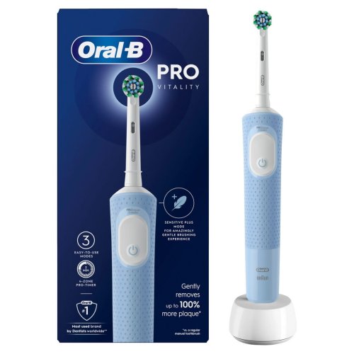 Przejdź do produktu Oral-B szczoteczka elektryczna Vitality PRO D103 Protect X Clean - Blue (niebieska)