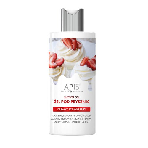 Przejdź do produktu Apis CREAMY STRAWBERRY Żel pod prysznic