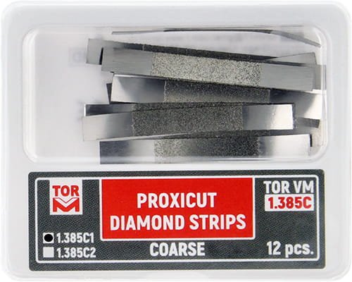 Przejdź do produktu Paski diamentowe coarse (op. 12 szt.) do instrumentu do strippingu Do-All Proxicut