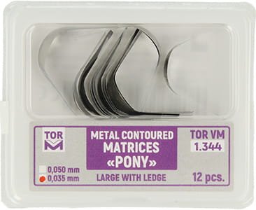 Przejdź do produktu Matryce profilowane Pony (op. 12 szt.) duże z krawędzią - 0,035mm