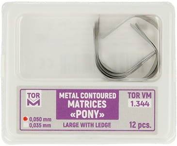 Przejdź do produktu Matryce profilowane Pony (op. 12 szt.) duże z krawędzią - 0,050mm