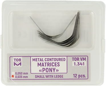 Przejdź do produktu Matryce profilowane Pony (op. 12 szt.) małe z krawędzią - 0,035mm