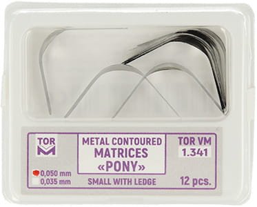 Przejdź do produktu Matryce profilowane Pony (op. 12 szt.) małe z krawędzią - 0,050mm