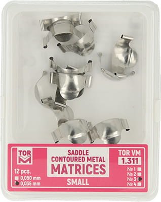Przejdź do produktu Matryce siodłowe (op. 12 szt.) małe (3) - 0,035mm