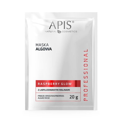 Przejdź do produktu APIS - Raspberry glow, Maska algowa z liofilizowanymi malinam, 20g