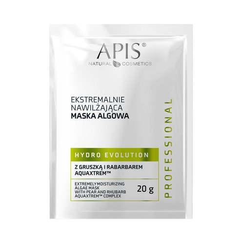 Przejdź do produktu APIS Hydro Evolution Ekstremalnie nawilżająca maska algowa z gruszką i rabarbarem AQUAXTREM 20g