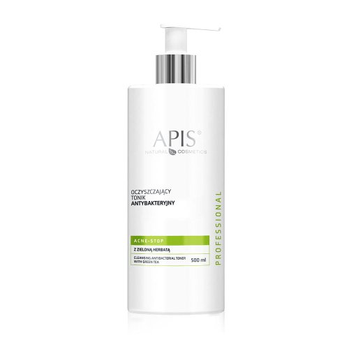 Przejdź do produktu APIS Acne-Stop Oczyszczający tonik antybakteryjny z zieloną herbatą 500 ml