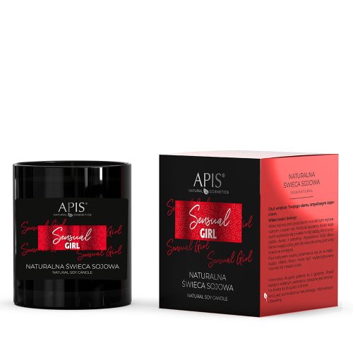 Przejdź do produktu APIS SENSUAL GIRL Naturalna świeca sojowa 100% / 220 g