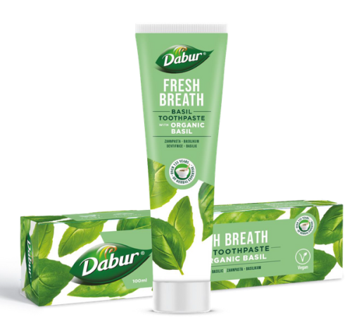 Przejdź do produktu Dabur Herbal Basil 100ml - pasta do zębów z bazylią (zielona)