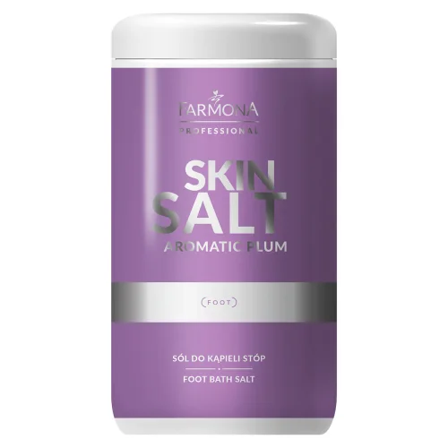 Przejdź do produktu Farmona Skin salt plum - Sól do kąpieli stóp śliwka 1400 g