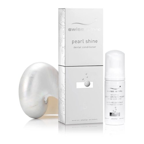 Przejdź do produktu SWISS SMILE Pearl Shine Dental Conditioner 30ml wybielająca pianka do zębów z hydroksyapatytem