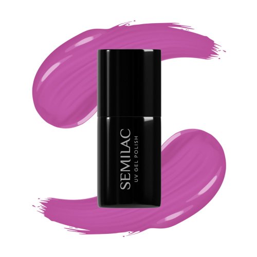 Przejdź do produktu Semilac lakier hybrydowy 601 Neon Pink Punch 7ml