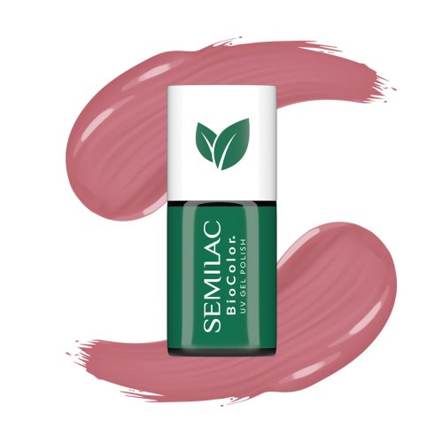 Przejdź do produktu Semilac Lakier hybrydowy BioColor 717 Rose Pink Meadow 7ml