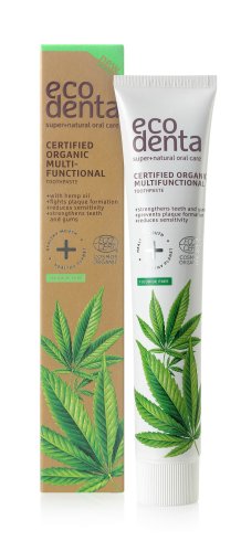 Przejdź do produktu ECODENTA Organic Pasta do zębów MULTI-FUNCTIONAL - wielofunkcyjna z olejem konopnym 75ml