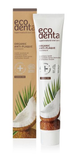 Przejdź do produktu ECODENTA Organic Pasta do zębów ANTI-PLAQUE - przeciwpłytkowa z olejem kokosowym 75ml