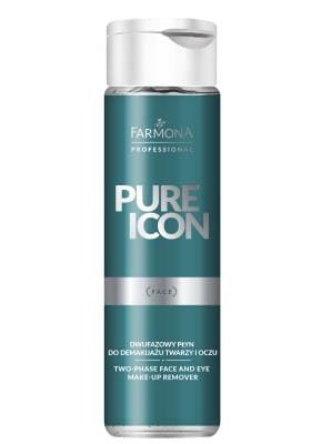Przejdź do produktu Farmona PURE ICON Dwufazowy płyn do demakijażu twarzy i oczu 250ml