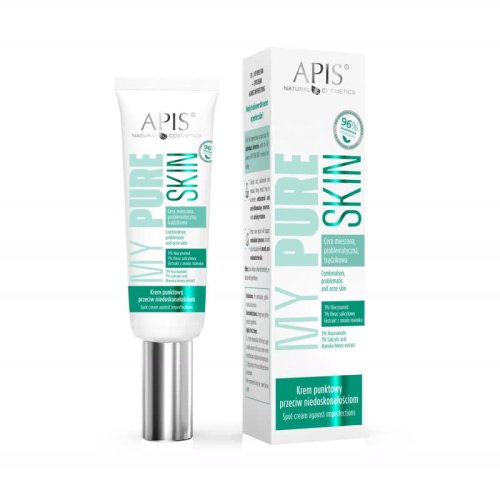 Przejdź do produktu Apis MY PURE SKIN Krem punktowy przeciw niedoskonałościom 15 ml